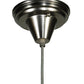 Meyda Lighting 7" Antique Nickel Pendant Light Hardware