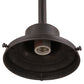 Meyda Lighting 7" Craftsman Brown Pendant Light Hardware