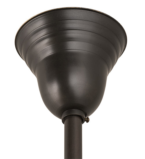 Meyda Lighting 7" Craftsman Brown Pendant Light Hardware