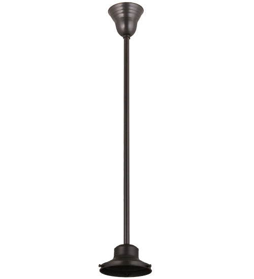 Meyda Lighting 7" Craftsman Brown Pendant Light Hardware