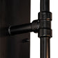 Meyda Lighting 7" Flat Black Custom Wall Sconce Hardware