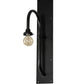 Meyda Lighting 7" Flat Black Custom Wall Sconce Hardware