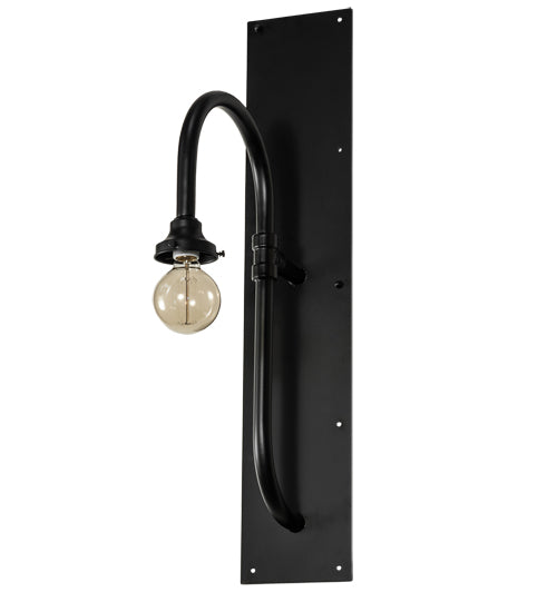 Meyda Lighting 7" Flat Black Custom Wall Sconce Hardware