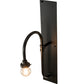 Meyda Lighting 7" Flat Black Custom Wall Sconce Hardware