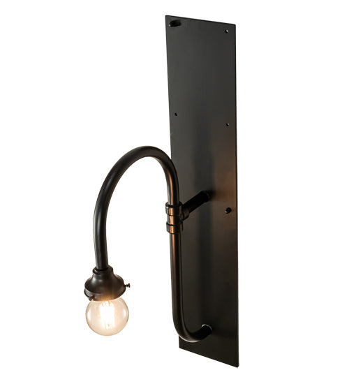 Meyda Lighting 7" Flat Black Custom Wall Sconce Hardware