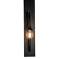 Meyda Lighting 7" Flat Black Custom Wall Sconce Hardware