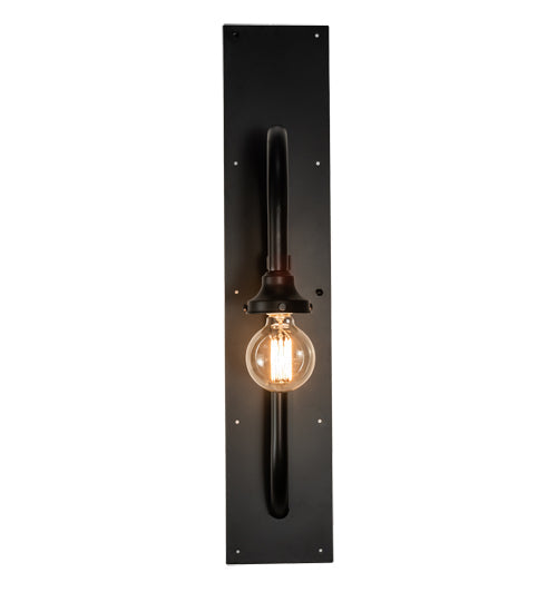 Meyda Lighting 7" Flat Black Custom Wall Sconce Hardware