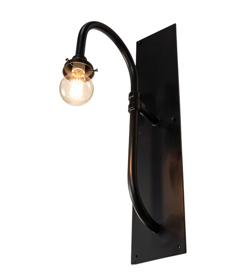 Meyda Lighting 7" Flat Black Custom Wall Sconce Hardware