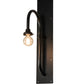 Meyda Lighting 7" Flat Black Custom Wall Sconce Hardware