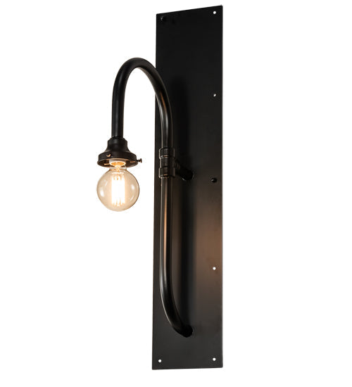 Meyda Lighting 7" Flat Black Custom Wall Sconce Hardware