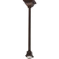 Meyda Lighting 7" Mahogany Bronze Pendant Light Hardware