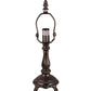 Meyda Lighting 7" Mahogany Bronze Table Lamp Base