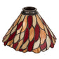 Meyda Lighting 8" Custom Willow Multi-Colored Jadestone Shade