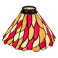 Meyda Lighting 8" Custom Willow Multi-Colored Jadestone Shade
