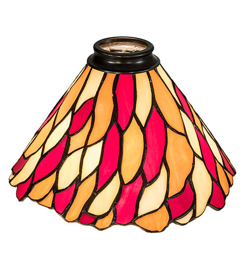 Meyda Lighting 8" Custom Willow Multi-Colored Jadestone Shade
