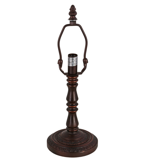 Meyda Lighting 8" Mahogany Bronze Moorish Table Lamp Base