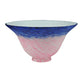 Meyda Lighting 8" Pate-De-Verre Pink And Blue Bell Shade Glass