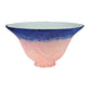 Meyda Lighting 8" Pate-De-Verre Pink And Blue Bell Shade Glass