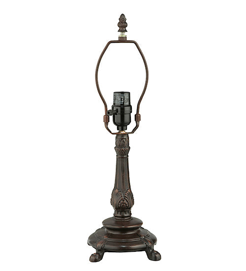 Meyda Lighting 9" Mahogany Bronze Table Lamp Base