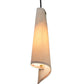 Meyda Lighting Accoutre 6" Timeless Bronze Mini Pendant Light With Beige Canvas Shade Glass
