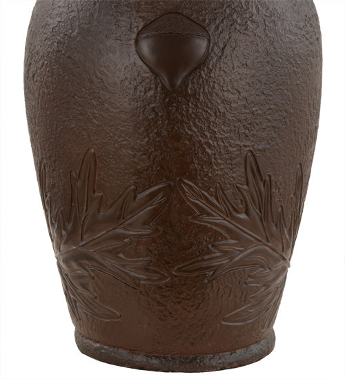 Meyda Lighting Acorn 23" 2-Light Mahogany Bronze Table Lamp Base