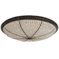 Meyda Lighting Acorn 48" Brown & Beige Shade Glass