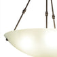 Meyda Lighting Adalee 24" 5-Light Timeless Bronze Semi-flush Mount Ceiling Light With Clear Frosted Shade Glass