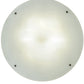 Meyda Lighting Adalee 36" 6-Light Timeless Bronze Inverted Pendant Light With Frosted Clear Shade Glass