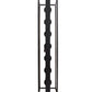 Meyda Lighting Affinity 60" 7-Light Timeless Bronze Island Pendant Light With Clear Shade Glass