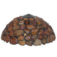 Meyda Lighting Agata 16" Red Jasper Stone Shade