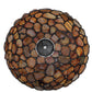 Meyda Lighting Agata 16" Red Jasper Stone Shade