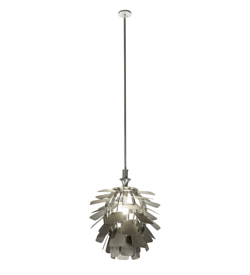 Meyda Lighting Agava 24" Nickel Pendant Light