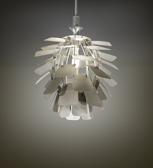 Meyda Lighting Agava 24" Nickel Pendant Light