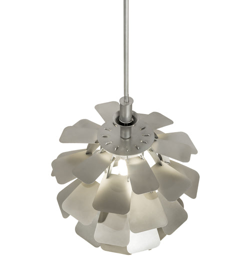Meyda Lighting Agava 24" Nickel Pendant Light