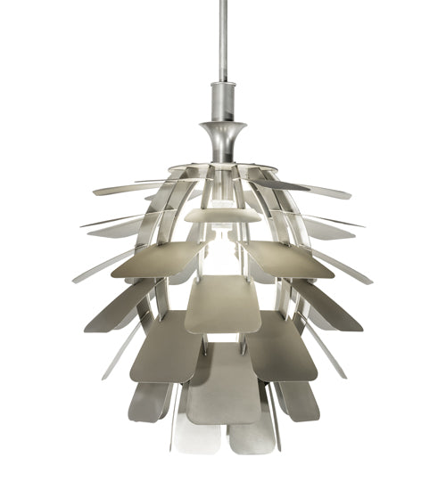 Meyda Lighting Agava 24" Nickel Pendant Light