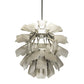 Meyda Lighting Agava 24" Nickel Pendant Light