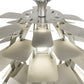 Meyda Lighting Agava 24" Nickel Pendant Light