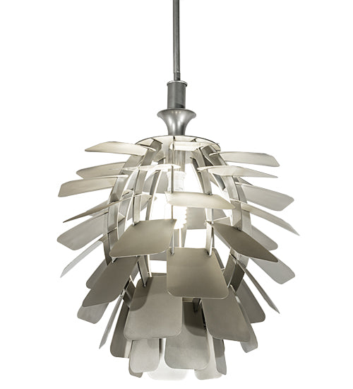 Meyda Lighting Agava 24" Nickel Pendant Light