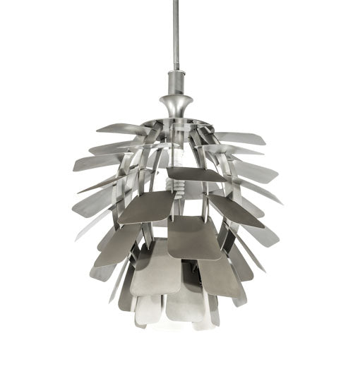 Meyda Lighting Agava 248708 24" Nickel Pendant Light