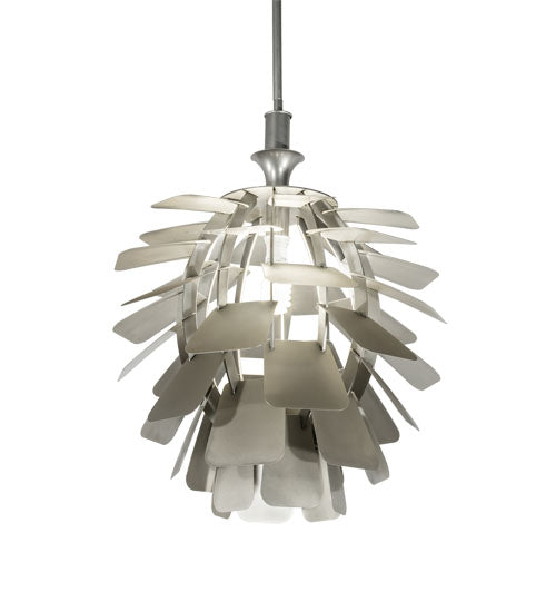 Meyda Lighting Agava 248708 24" Nickel Pendant Light