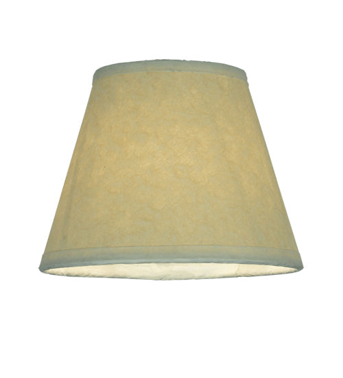 Meyda Lighting Aged Celadon 5" Beige Parchment Shade