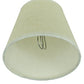 Meyda Lighting Aged Celadon 5" Beige Parchment Shade