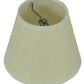 Meyda Lighting Aged Celadon 5" Beige Parchment Shade