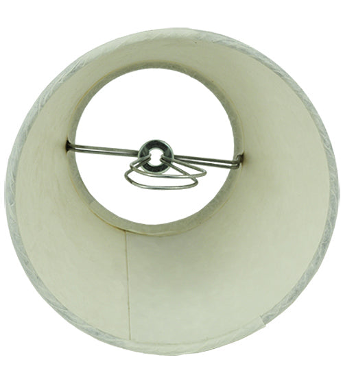 Meyda Lighting Aged Celadon 5" Beige Parchment Shade