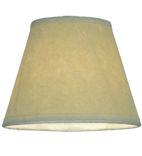 Meyda Lighting Aged Celadon 5" Beige Parchment Shade