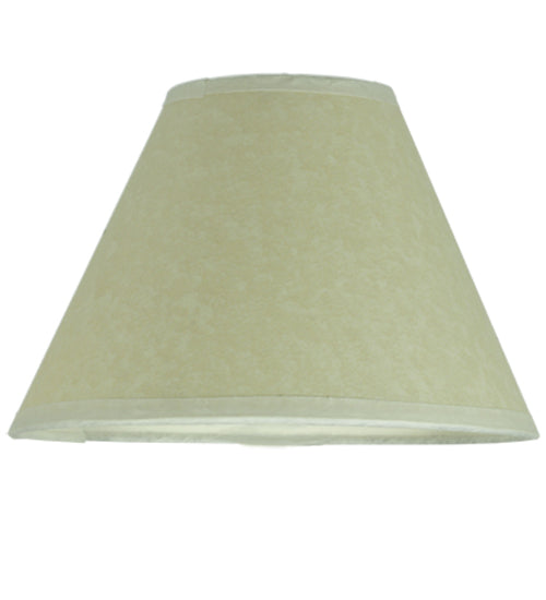 Meyda Lighting Aged Celadon 7" Beige Parchment Shade