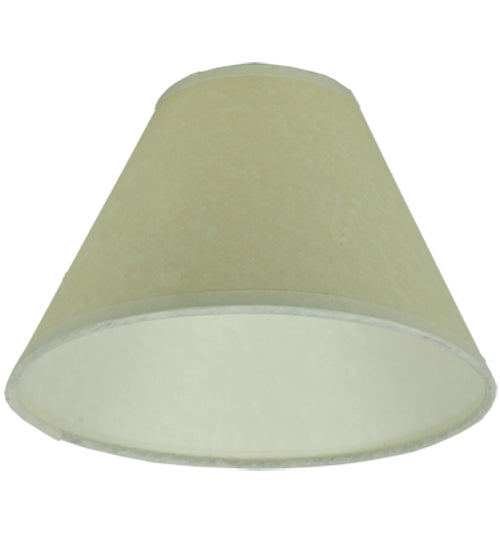 Meyda Lighting Aged Celadon 7" Beige Parchment Shade