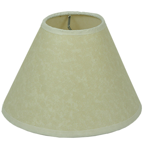 Meyda Lighting Aged Celadon 7" Beige Parchment Shade