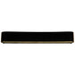 Meyda Lighting Alappuza 30" 6-Light Mirror Black Wall Sconce With Frosted Clear Shade Glass