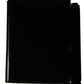 Meyda Lighting Alappuza 30" 6-Light Mirror Black Wall Sconce With Frosted Clear Shade Glass